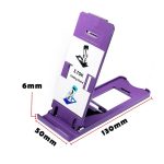 پایه نگهدارنده گوشی موبایل و تبلت ایتوک مدل Folding (ابعاد)