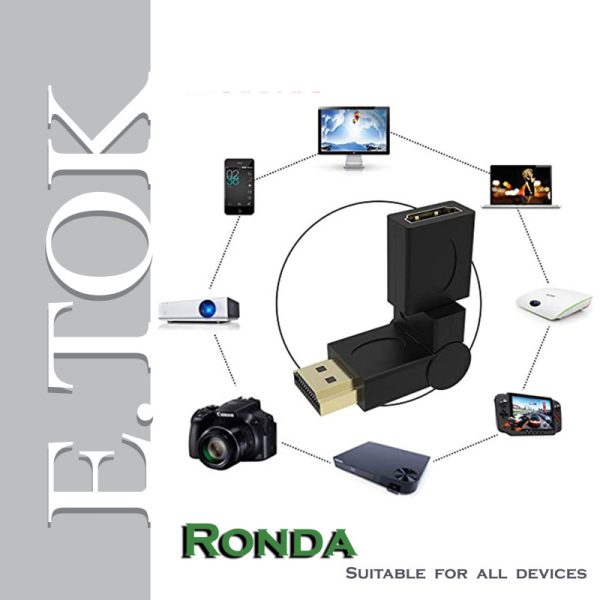 مبدل افزایش طول HDMI ایتوک مدل Ronda (سازگاری)
