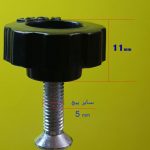 مهره خروسکی ایتوک مدل E - 22 (ابعاد)
