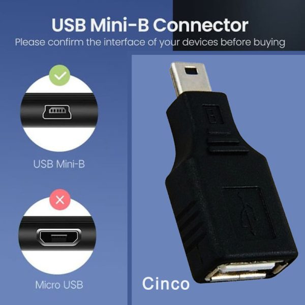 مبدل USB به Mini USB ایتوک مدل Cinco (اطلاعات)