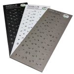 برچسب حروف فارسی کیبورد ایتوک مدل Laminate (انواع رنگ ها)