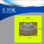 مهره خروسکی ایتوک مدل E - 22 مجموعه 10 عددی (ابعاد)