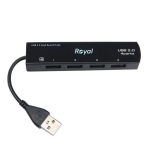 هاب USB 2.0 رویال مدل RH-428 - Image 3