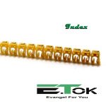 شماره سیم فشاری ایتوک مدل Index بسته 100 عددی (نمای کلی)