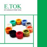 مهره خروسکی ایتوک مدل E - 18 بسته 10 عددی (تنوع رنگ ها)