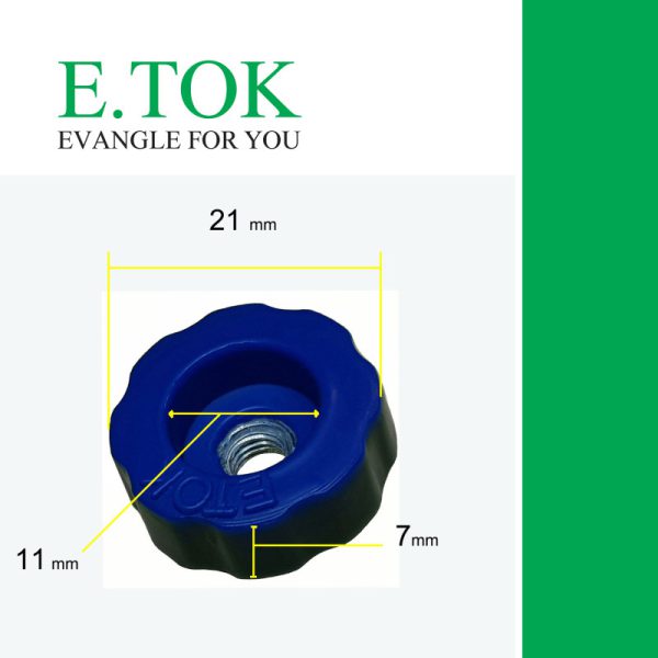 مهره خروسکی ایتوک مدل E - 22 مجموعه 10 عددی (ابعاد)