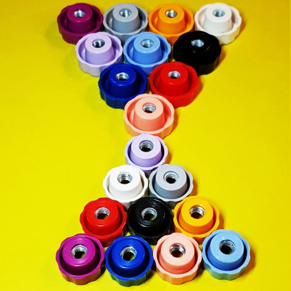 مهره خروسکی ایتوک مدل E - 22 مجموعه 10 عددی (انواع رنگ ها)