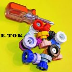 مهره خروسکی ایتوک مدل E - 22 مجموعه 10 عددی (تنوع رنگ ها)