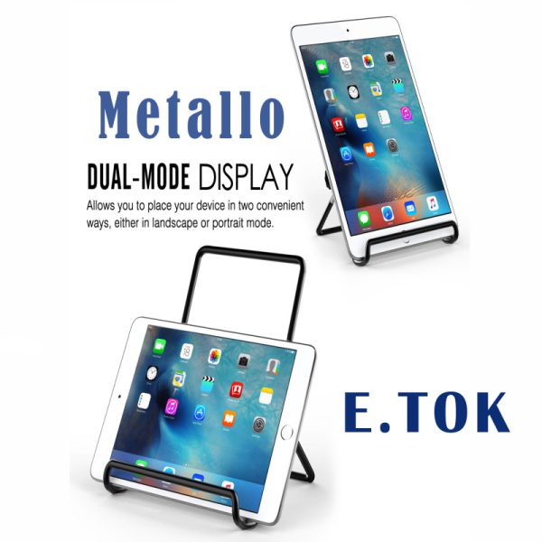 پایه نگهدارنده گوشی موبایل و تبلت ایتوک مدل Metallo (با تبلت)