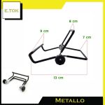 پایه نگهدارنده گوشی موبایل و تبلت ایتوک مدل Metallo (ابعاد)