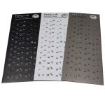 برچسب حروف فارسی کیبورد ایتوک مدل Laminate (رنگبندی)