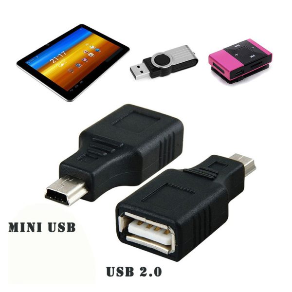 مبدل USB به Mini USB ایتوک مدل Cinco (نماهای مختلف)