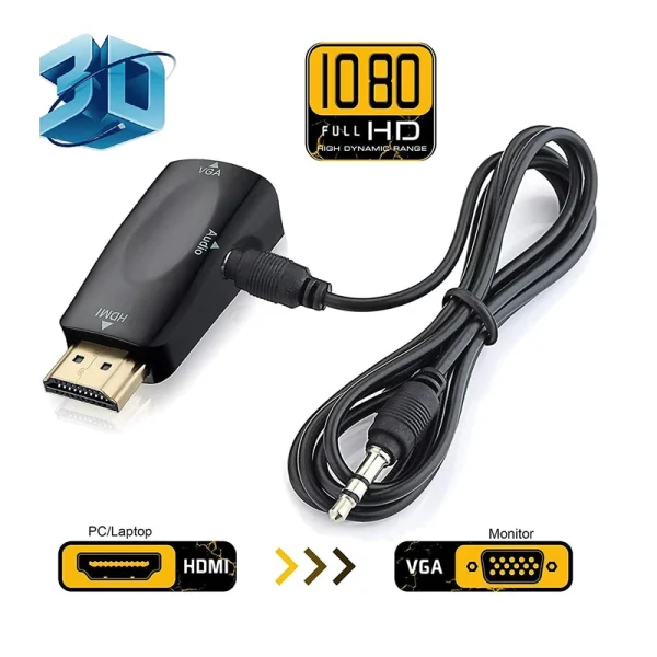 مبدل HDMI به VGA ایتوک مدل VOVI