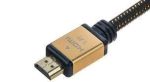 کابل تبدیل HDMI پی نت مدل Gold (نمای نزدیک)