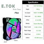 فن کیس ایتوک مدل Frio Two Plus (اطلاعات)