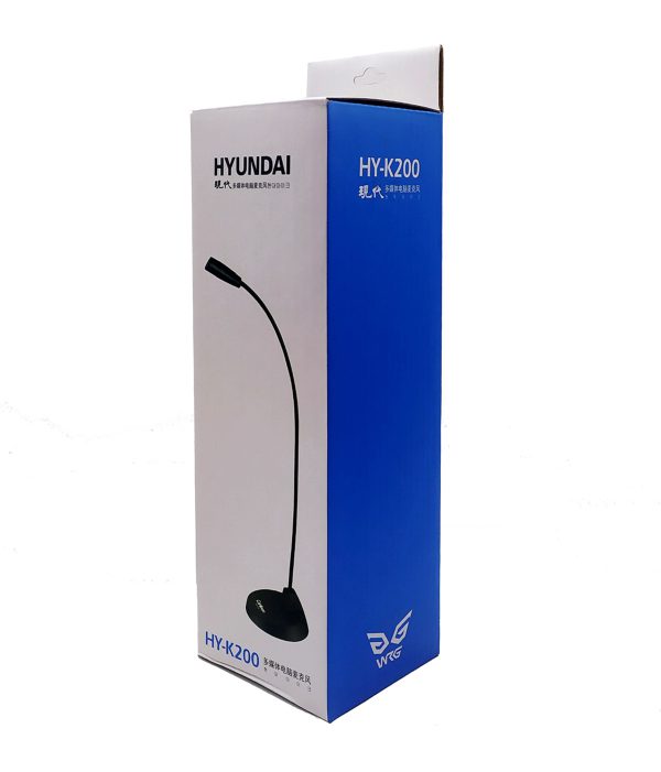میکروفون رومیزی هیوندای مدل HY-K200 (در بسته بندی)