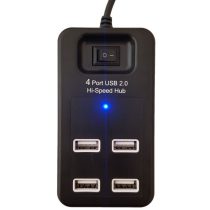 هاب USB 2.0 چهار پورت مدل P-1601 (نمای بالا)