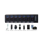 هاب 7 پورت USB 2.0 (سازگاری با انواع دستاگه ها)