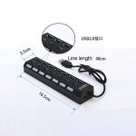 هاب 7 پورت USB 2.0 (ابعاد)
