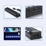 هاب 7 پورت USB 2.0 (نماهای مختلف)