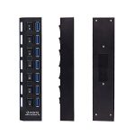 هاب 7 پورت USB 2.0 (نمای زیر, بغل و بالا)