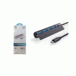 هاب USB TYPE-C پنج پورت پی نت مدل T-3608 (در بسته بندی)