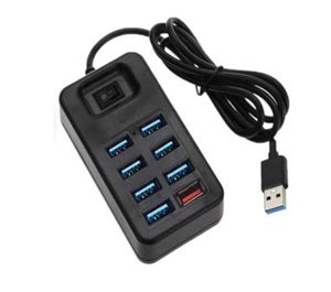 هاب 8 پورت USB 3.0 پی نت مدل P-251 (نمای کلی)