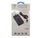 هاب 8 پورت USB 3.0 پی نت مدل P-251 (در بسته بندی)