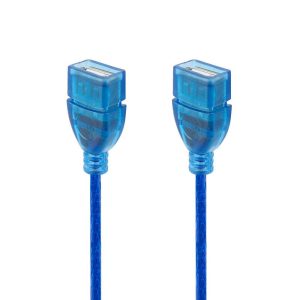 کابل USB به USB ( دو سر ماده ) دی نت طول 30 سانتی متر (نمای نزدیک)