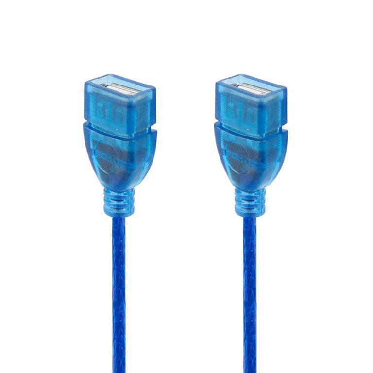 کابل USB به USB ( دو سر ماده ) دی نت طول 30 سانتی متر (نمای نزدیک)