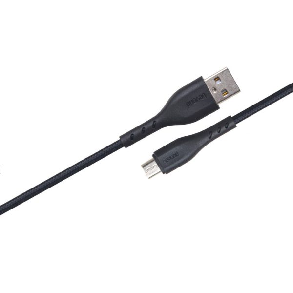 کابل تبدیل USB به microUSB بیاند مدل BA-304 (نمای نزدیک)