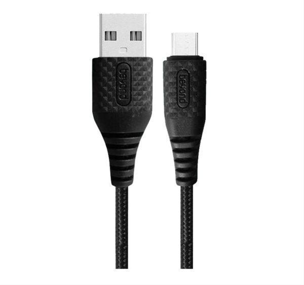 کابل تبدیل USB به microUSB بیاند مدل BA-307 (نمای نزدیک)