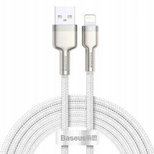 کابل تبدیل USB به لایتنینگ باسئوس مدل CALJK-B02 طول 2 متر (نمای کلی)
