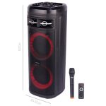 اسپیکر قابل حمل کینگ استار مدل KBS455 (ابعاد)