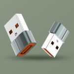 مبدل USB-C به USB الدینیو مدل LC150 (نمای نزدیک)
