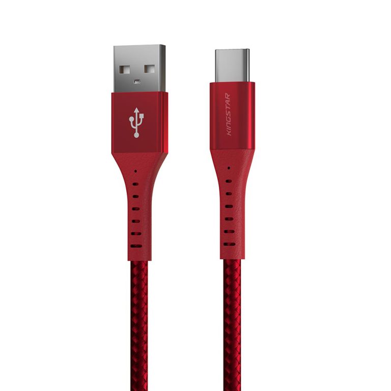 کابل تبدیل USB به USB-C کینگ استار مدل K125C (قرمز)