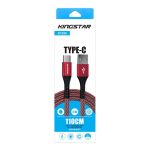 کابل تبدیل USB به USB-C کینگ استار مدل K125C (در بسته بندی)
