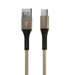 کابل تبدیل USB به USB-C کینگ استار مدل K125C (طلایی)