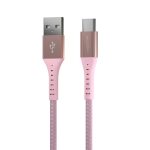 کابل تبدیل USB به USB-C کینگ استار مدل K125C (صورتی)