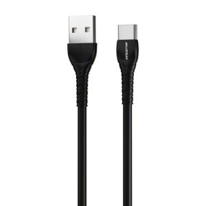 کابل تبدیل USB به USB -C کینگ استار مدل k101C (مشکی)