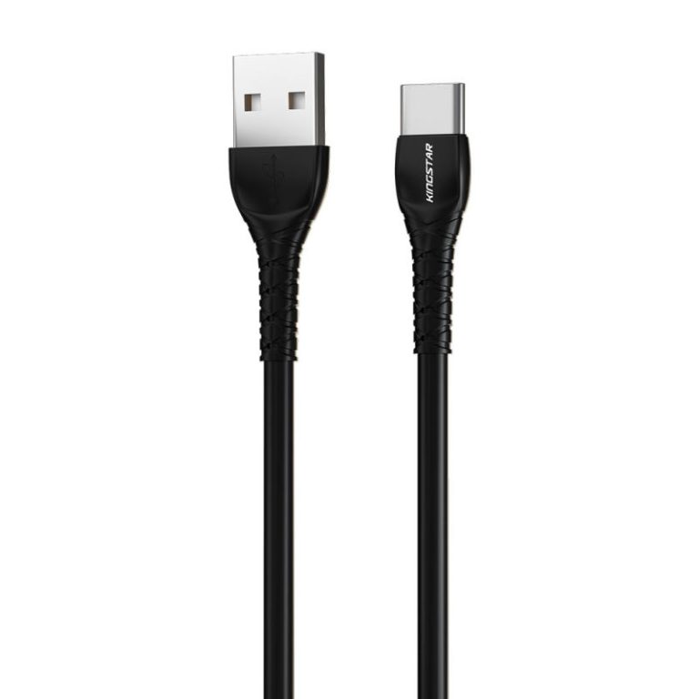 کابل تبدیل USB به USB -C کینگ استار مدل k101C (مشکی)