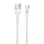 کابل تبدیل USB به USB -C کینگ استار مدل k101C (سفید)