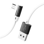 کابل تبدیل USB به microUSB کینگ استار مدل K80A (مشکی و سفید)