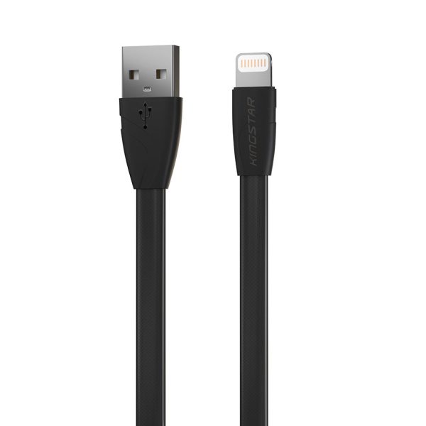 کابل تبدیل USB به لایتنینگ کینگ استار مدل K112i (طول 1.1 متر, مشکی)