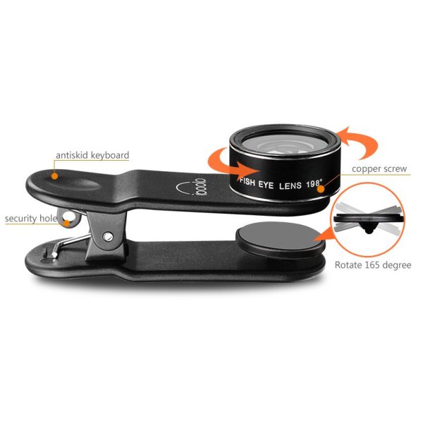 لنز کلیپسی موبایل ایبولو IBOOLO 8-in-1 Lens Kit