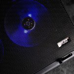 پایه خنک کننده لپ تاپ تراست مدل TPAD-7(نمای فن LED دار)