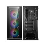 کیس کامپیوتر دیپ کول مدل MATREXX 70 ADD-RGB 3F(نمای روبرو و پشت)