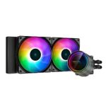 سیستم خنک کننده آبی دیپ کول مدل CASTLE 240EX A-RGB(نمای کامل)