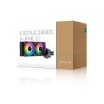 سیستم خنک کننده آبی دیپ کول مدل CASTLE 240EX A-RGB(بسته بندی)