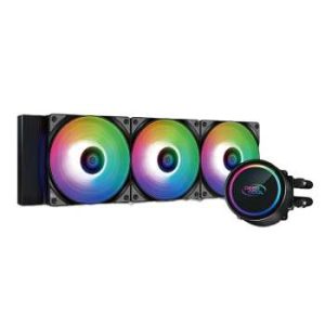 سیستم خنک کننده آبی دیپ کول مدل GAMMAXX L360 A-RGB(نمای روشن)